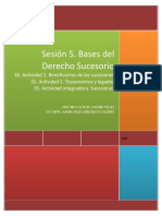 Sesión 5. Bases Del Derecho Sucesorio