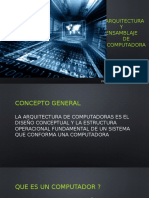 Arquitectura y Ensamblaje de Computadora