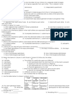 Summative Mednelian and Nonmendelian