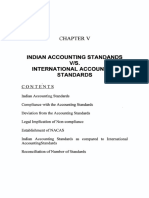 Indian Accounting Standands V/S. International Accounting Standards