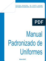 ANEXO IV Manual Padronizado Uniformes