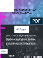 ANÁLISIS Y DIAGNOSTICO ORGANIZACIONAL de Una Empresa Colombiana