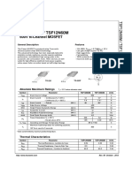 TSP12N60M / TSF12N60M TSP12N60M / TSF12N60M: 600V N-Channel MOSFET