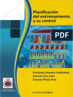 Planificacion Del Entrenamiento y Su Control PDF