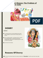 Crimes Against Women: The Problem of Dowry Death in India: Presented By: Varsha Singh Sanika Sarmalkar