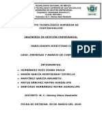 Caso Empresa Coca Cola Habilidades Directivas II