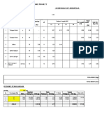 Name Project Schedule of Borepile: Rebart Length (M) L1 L2 L3 L4