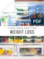 Weight Loss: 7-Day Meal Prep For