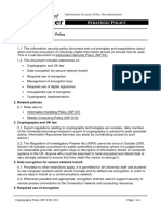 Cryptography Policy - ISP-S16