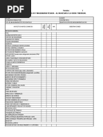 Inspección Mensual de Maquinaria y Vehiculos