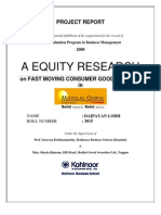 FMCG Sector Analysis