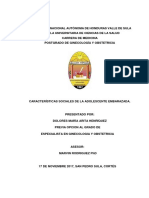 Estudio Sobre Embarazo Precoz PDF