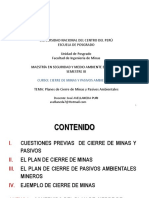 Plan de Cierre & Pasivos Ambientales Mineros PDF