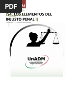 S4: Los Elementos Del Injusto Penal I: Unadm