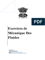 Exercices de Mecanique Des Fluides I EL PDF