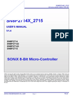 SN8P27143 V14 en PDF