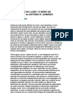 Introdução Do Livro O Erro de Descartes, de António R Damásio