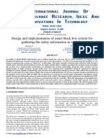 Design and Implementation of Smart Black Box System For Gathering The Safety Information in Vehicles