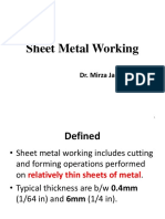 Sheet Metal Working PDF