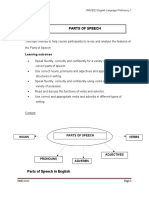 MPU Topic1 Parts of Speech