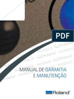 Manual Garantia e Manuteno Roland