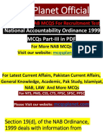 NAB TEST MCQS in PDF Part-3