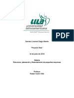 Estructura, Planeación y Nanciamiento de Pequeñas Empresas