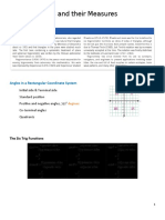 Notes - Angles and Their Measures