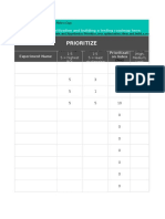 Optimizely Testing Roadmap Template