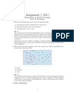 Assignment 1 (Sol.) : Introduction To Machine Learning Prof. B. Ravindran