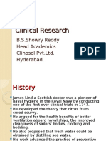 Clinosol Clinical Research