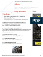 Piping Engineering Interview Questions: Datasheet PDF Search Site. - Download Datasheets For Free