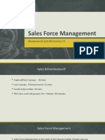 Sales Force Management