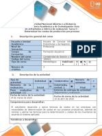 Guia de Activiades y Rubrica de Evaluación Tarea 3 - Determinar Los Costos de Producción Por Proceso