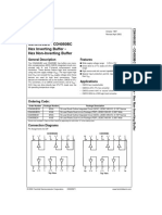 CD4049UBC - CD4050BC Hex Inverting Buffer - Hex Non-Inverting Buffer