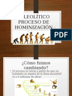 Paleolítico - Hominización