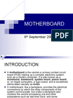 Motherboard: 6 September 2008