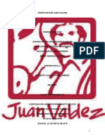 Investigación Juan Valdez