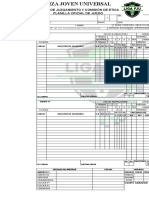 Planilla Oficial Fju 2019