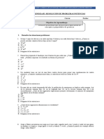 Guia N°1 - Resolucion de Problemas Potencias 2°medio