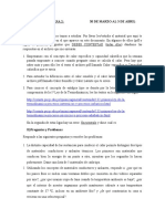 ACTIVIDADES SEMANA 2 Del 30 Marzo Al 3 de Abril