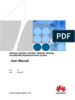 DPU30A, DPU30D, DPU40D, DBU20B, DBU25B, and DBU40B Distributed Power System User Manual