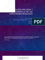 Presentación - Psicología Aplicada y Desarrollo de Las Capacidades Musicales