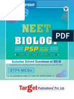 Sample PDF of Neet Ug Biology Previous 32 Years Chapterwise Solved Question Papers PSP Book