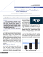 Symbiosis: Meal Frequency and Nutrient Distribution: What Is Ideal For Body Composition?