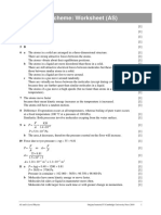 7 Marking Scheme: Worksheet (AS) : A F P A Decreases, Therefore The Pressure Exerted On The Floor Will Increase