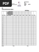 Formatos de Evaluaciones Parciales