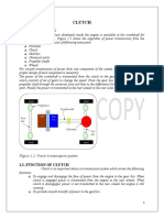 Clutch: The Power Developed Inside The Engine Is Available at The Crankshaft For