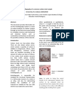 Metallography of A Common Carbon Steel Sample University of La Sabana 24/02/2020