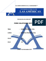 Foro Practica Procesal Civil